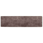 Runner Tappeto MARSA Grigio 50 x 200 cm Poliestere e PVC