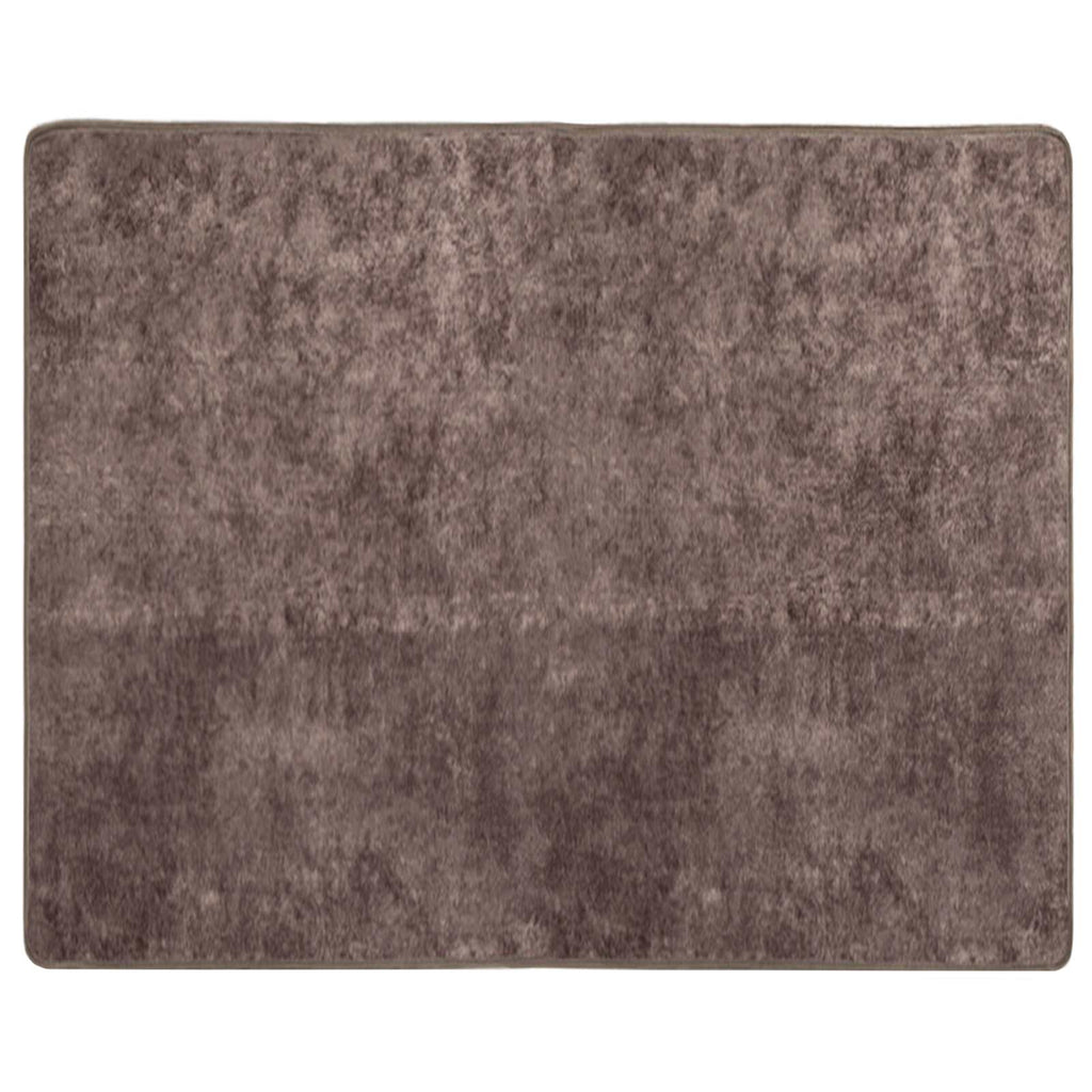 Runner Tappeto MARSA Grigio 80 x 100 cm Poliestere e PVC
