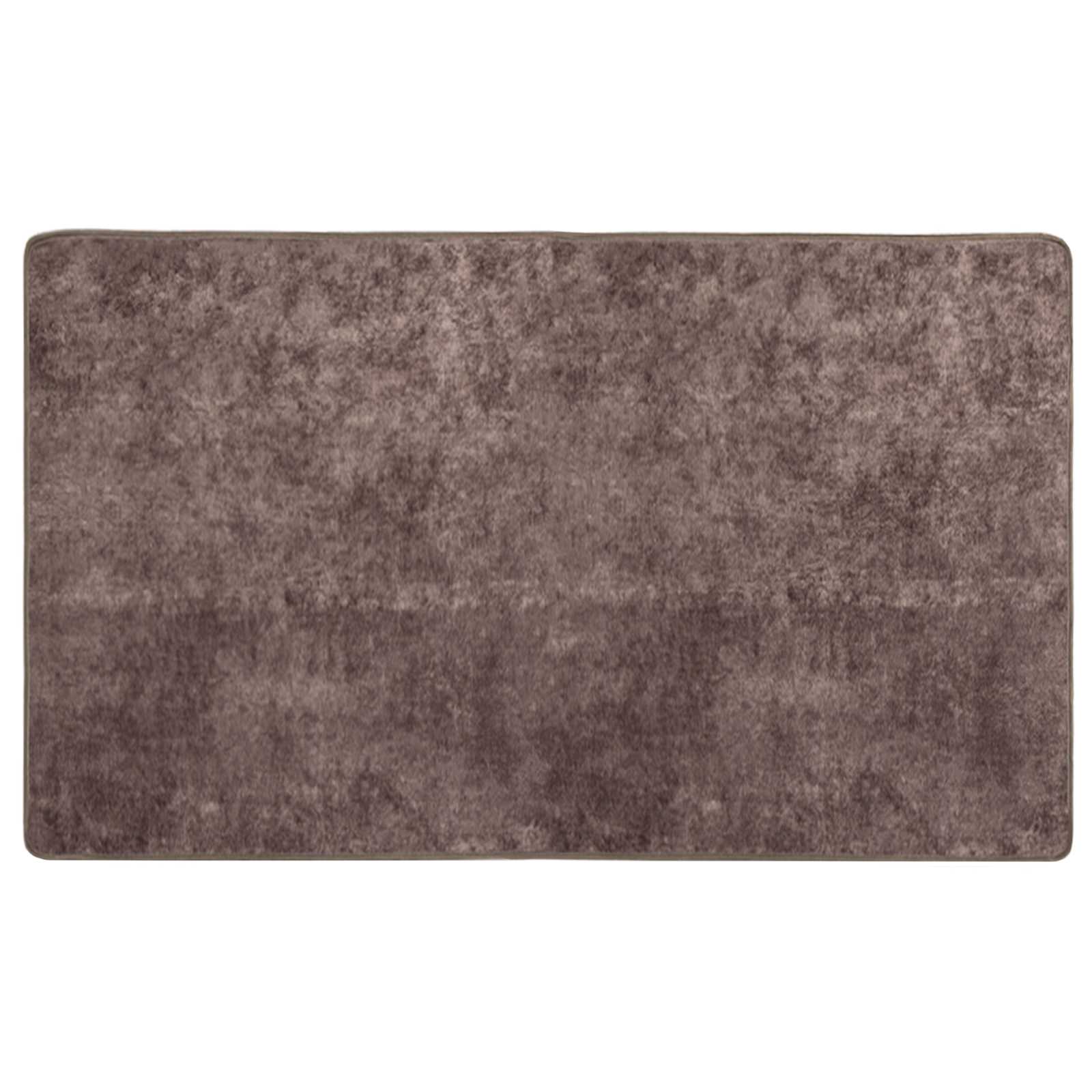 Runner Tappeto MARSA Grigio 80 x 150 cm Poliestere e PVC