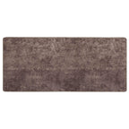 Runner Tappeto MARSA Grigio 80 x 200 cm Poliestere e PVC