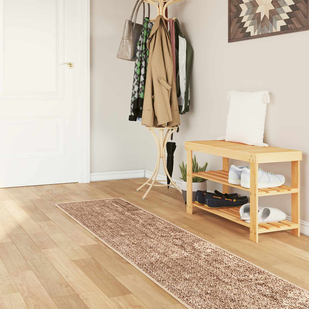 Runner Tappeto MARSA Giallo 50 x 400 cm Poliestere e PVC