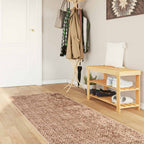 Runner Tappeto MARSA Giallo 80 x 450 cm Poliestere e PVC