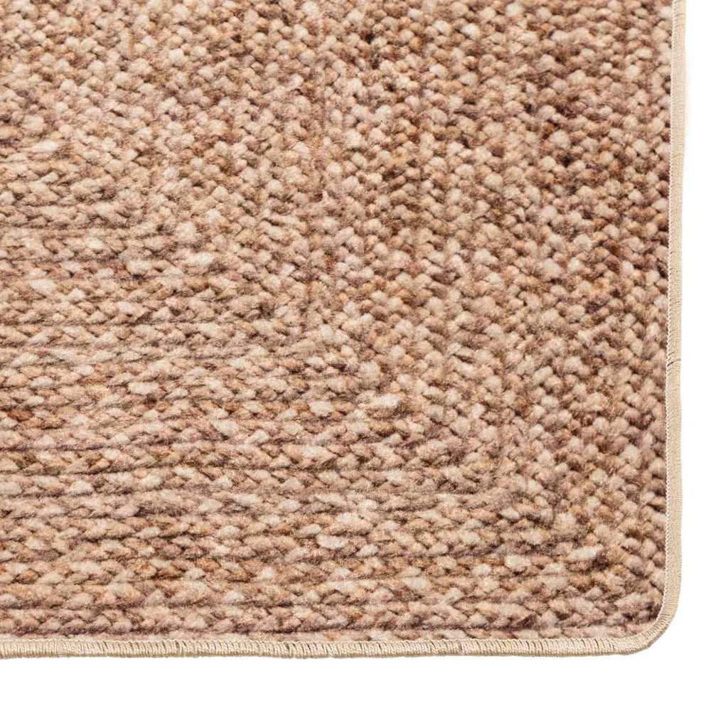 Runner Tappeto MARSA Giallo 100 x 100 cm Poliestere e PVC