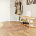 Runner Tappeto MARSA Giallo 100 x 100 cm Poliestere e PVC