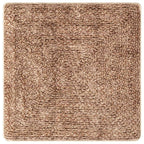 Runner Tappeto MARSA Giallo 100 x 100 cm Poliestere e PVC
