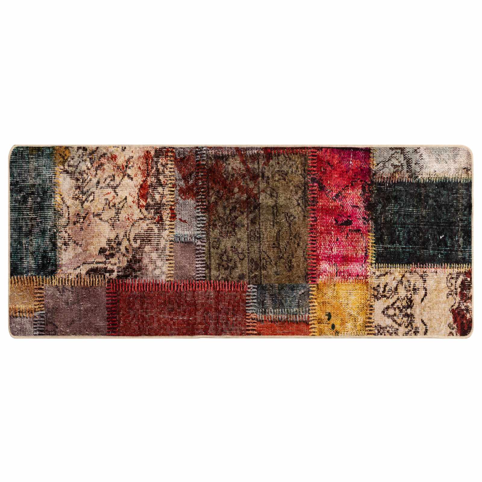 Runner Tappeto MARSA Multicolore 50 x 100 cm Poliestere e PVC
