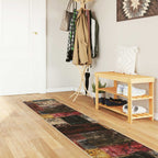 Runner Tappeto MARSA Multicolore 50 x 250 cm Poliestere e PVC