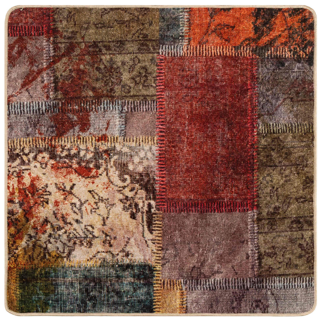 Runner Tappeto MARSA Multicolore 100 x 100 cm Poliestere e PVC