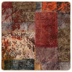 Runner Tappeto MARSA Multicolore 100 x 100 cm Poliestere e PVC