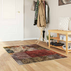 Runner Tappeto MARSA Multicolore 100 x 200 cm Poliestere e PVC