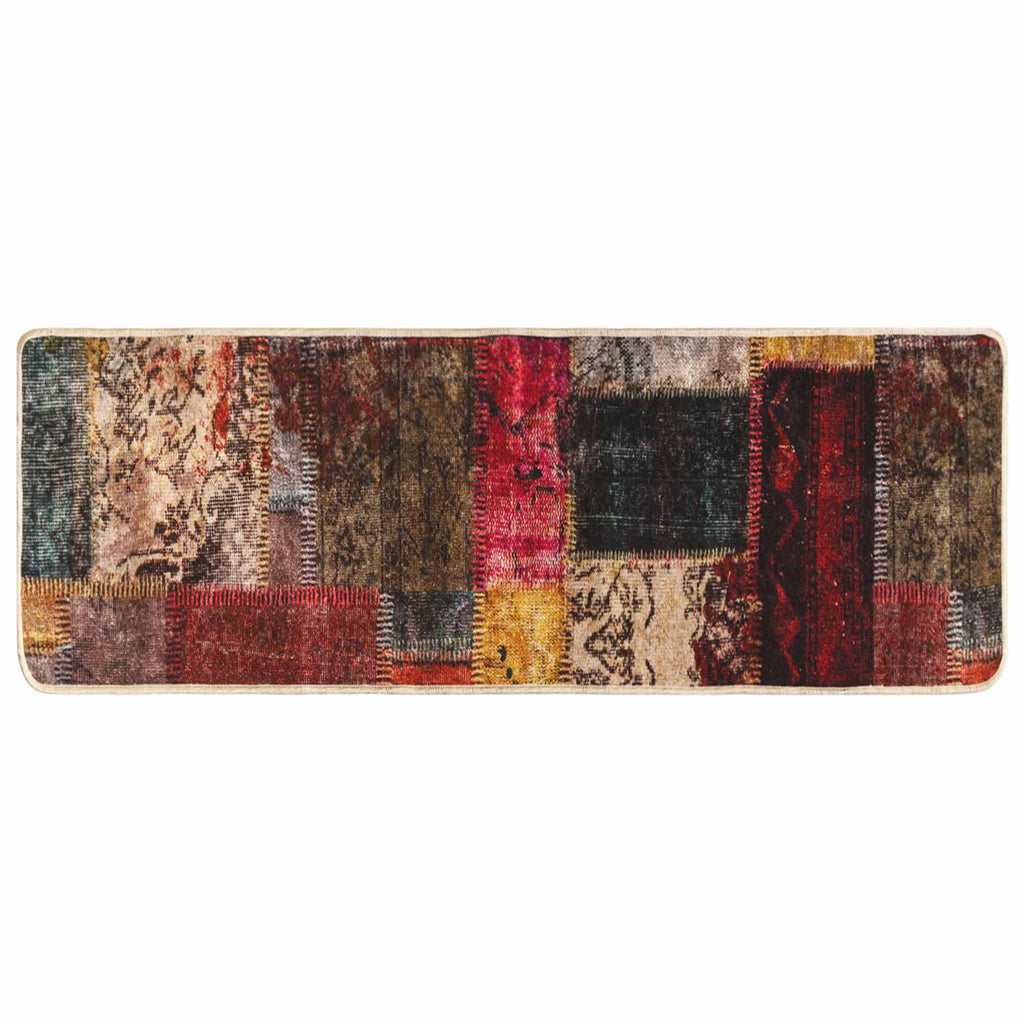 Runner Tappeto MARSA Multicolore 100 x 350 cm Poliestere e PVC