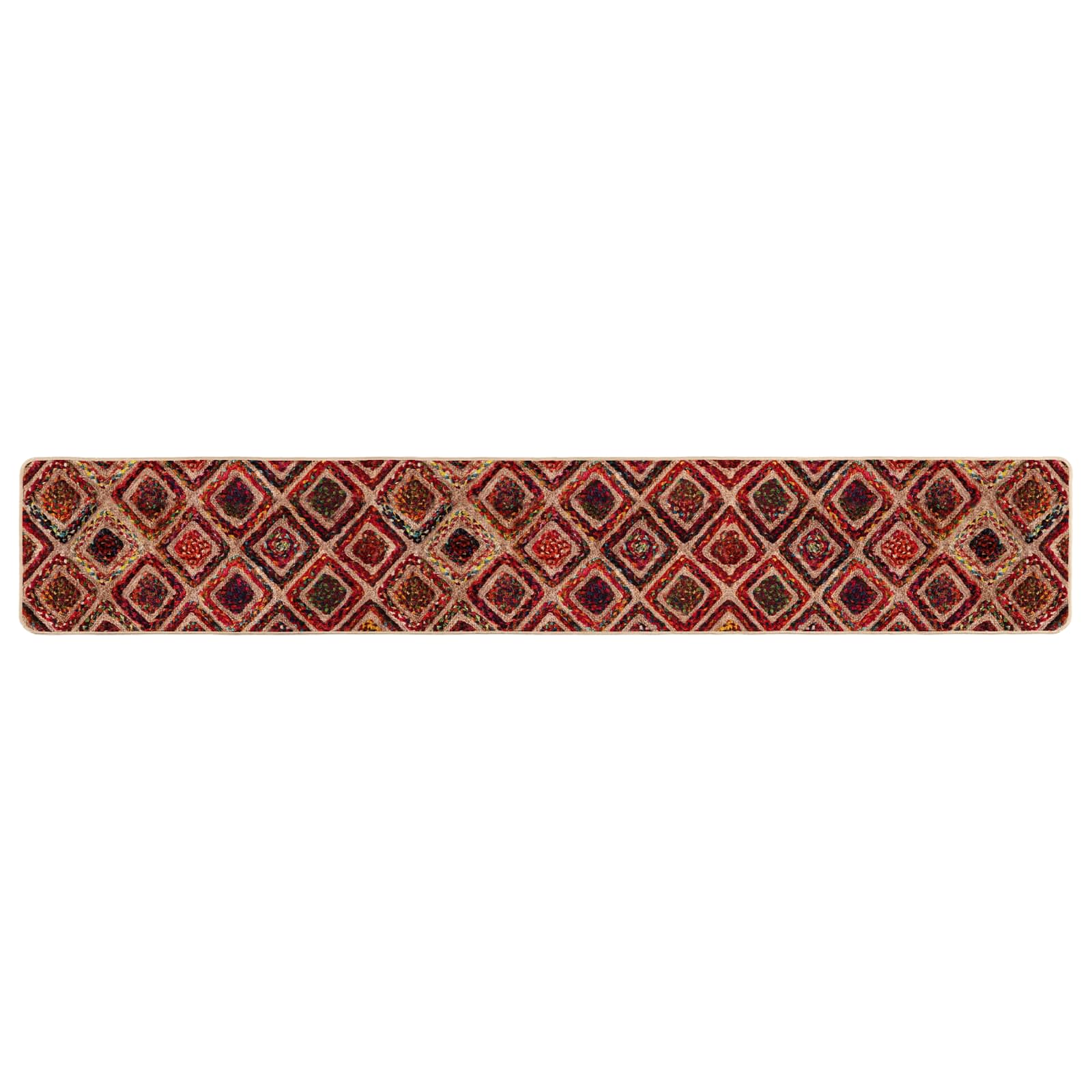 Runner Tappeto MARSA Multicolore 50 x 300 cm Poliestere e PVC