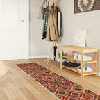 Runner Tappeto MARSA Multicolore 50 x 450 cm Poliestere e PVC