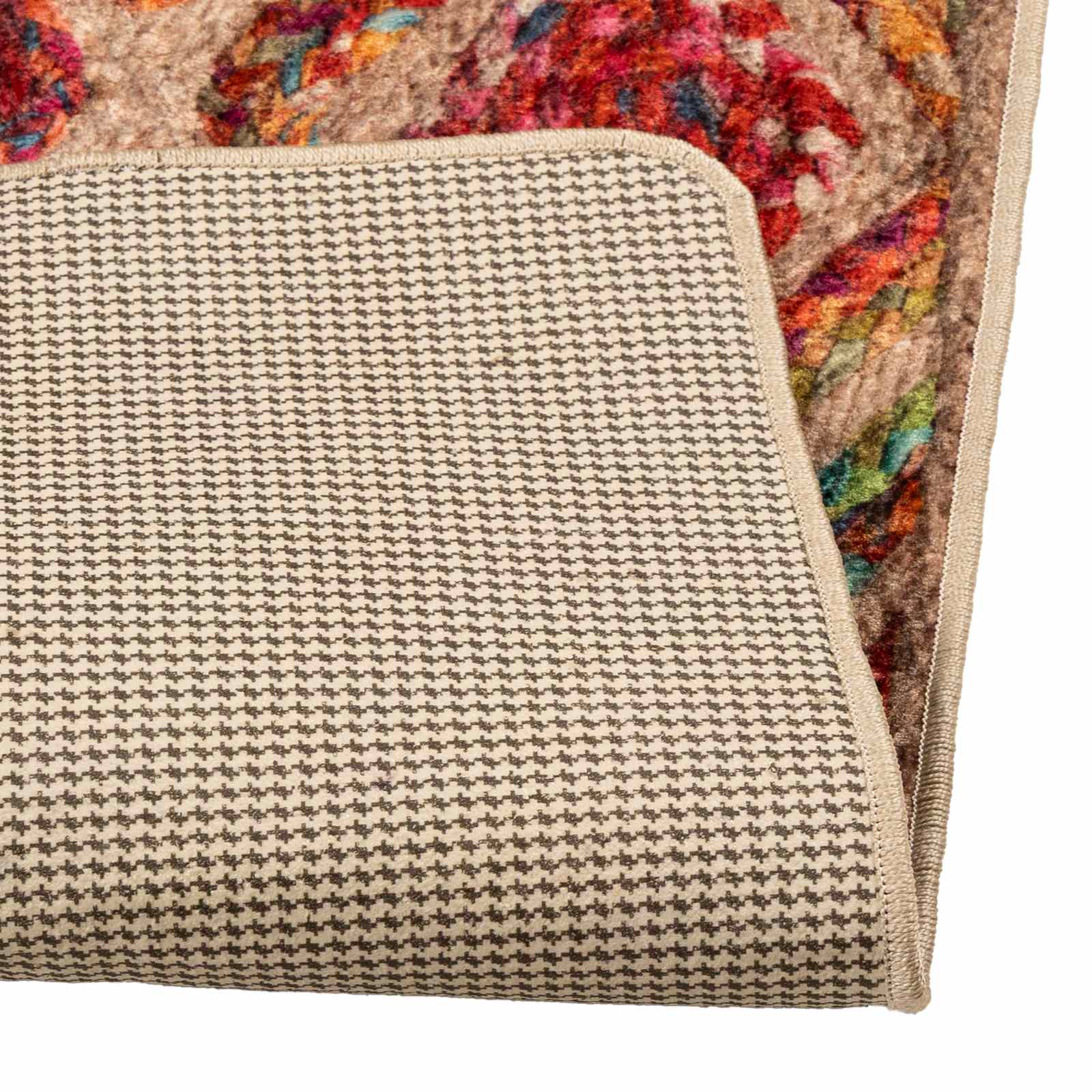 Runner Tappeto MARSA Multicolore 100 x 150 cm Poliestere e PVC