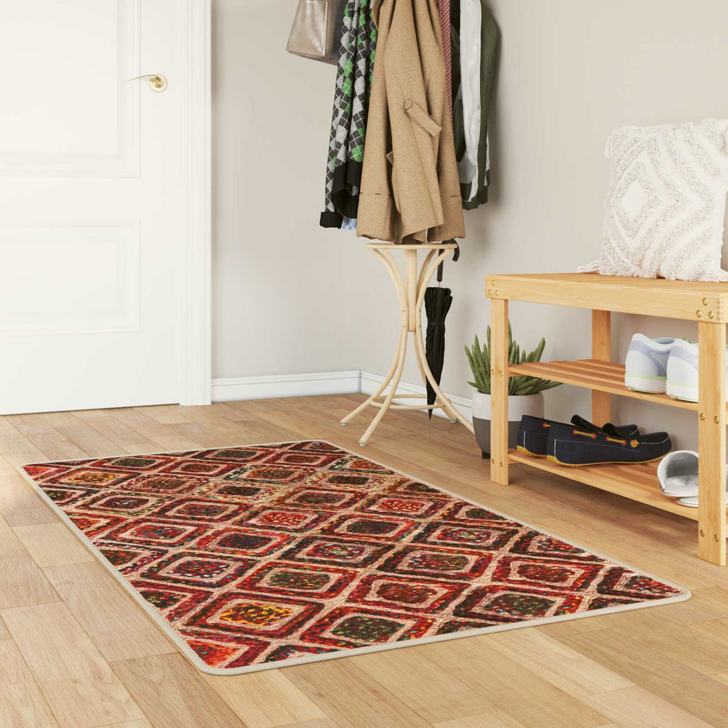 Runner Tappeto MARSA Multicolore 100 x 150 cm Poliestere e PVC