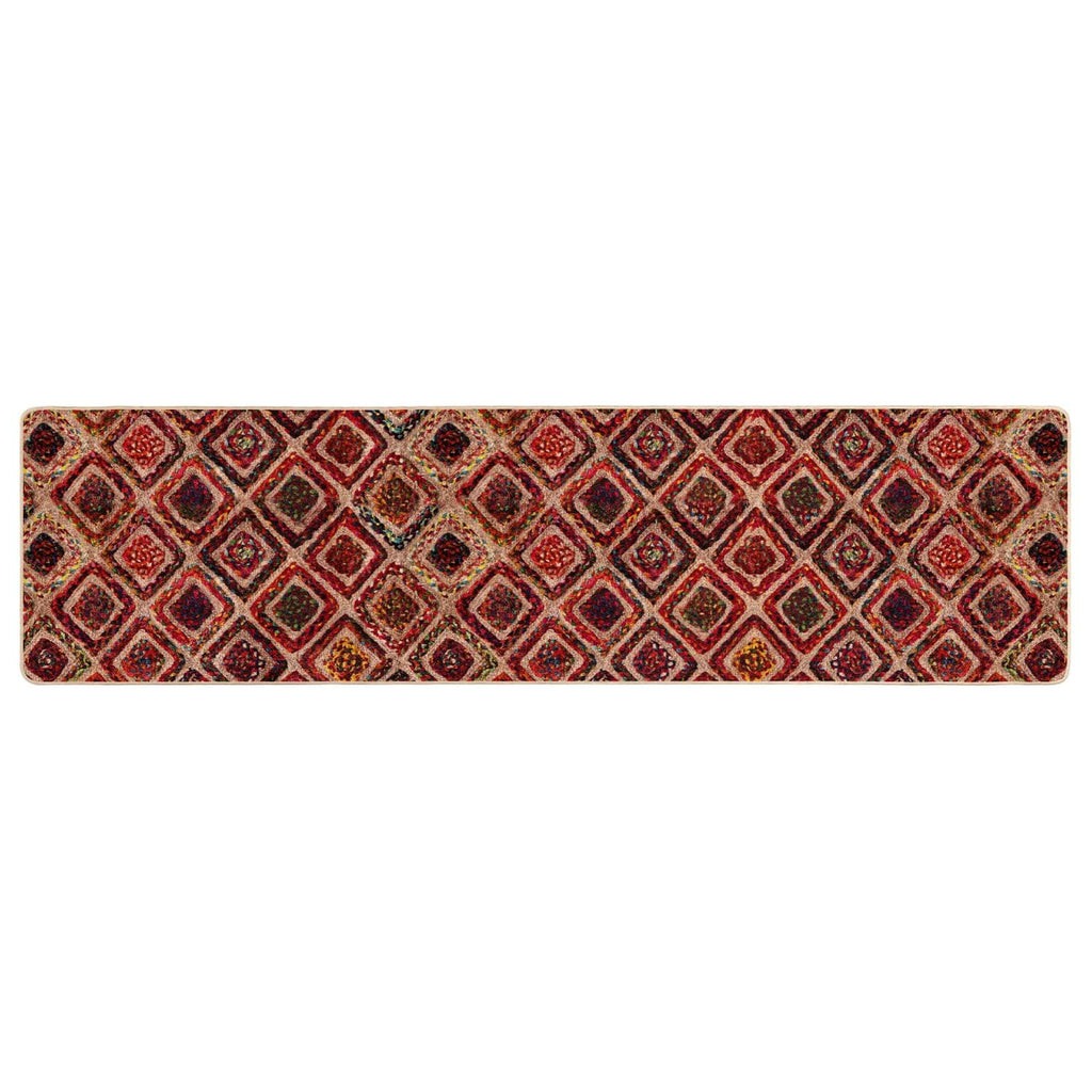 Runner Tappeto MARSA Multicolore 100 x 250 cm Poliestere e PVC