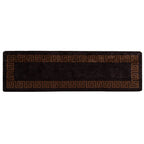 Runner Tappeto MARSA Nero 80 x 350 cm Poliestere e PVC