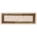 Runner Tappeto MARSA Nero 50 x 150 cm Poliestere e PVC