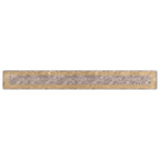 Runner Tappeto MARSA Grigio 50 x 400 cm Poliestere e PVC