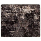 Runner Tappeto MARSA Nero 80 x 100 cm Poliestere e PVC