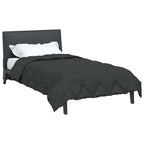 Duvet Estivo Antracite 200 x 140 cm Microfibra