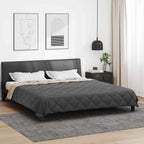 Duvet Estivo Antracite e Talpa 220 x 200 cm Microfibra