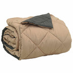 Duvet Estivo Antracite e Talpa 220 x 260 cm Microfibra