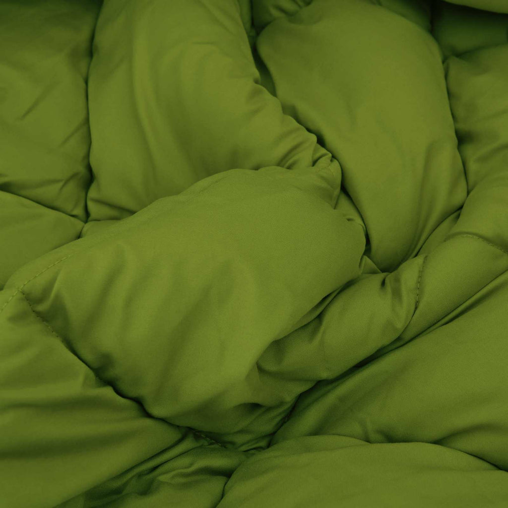 Duvet Estivo Verde e Antracite 220 x 260 cm Microfibra