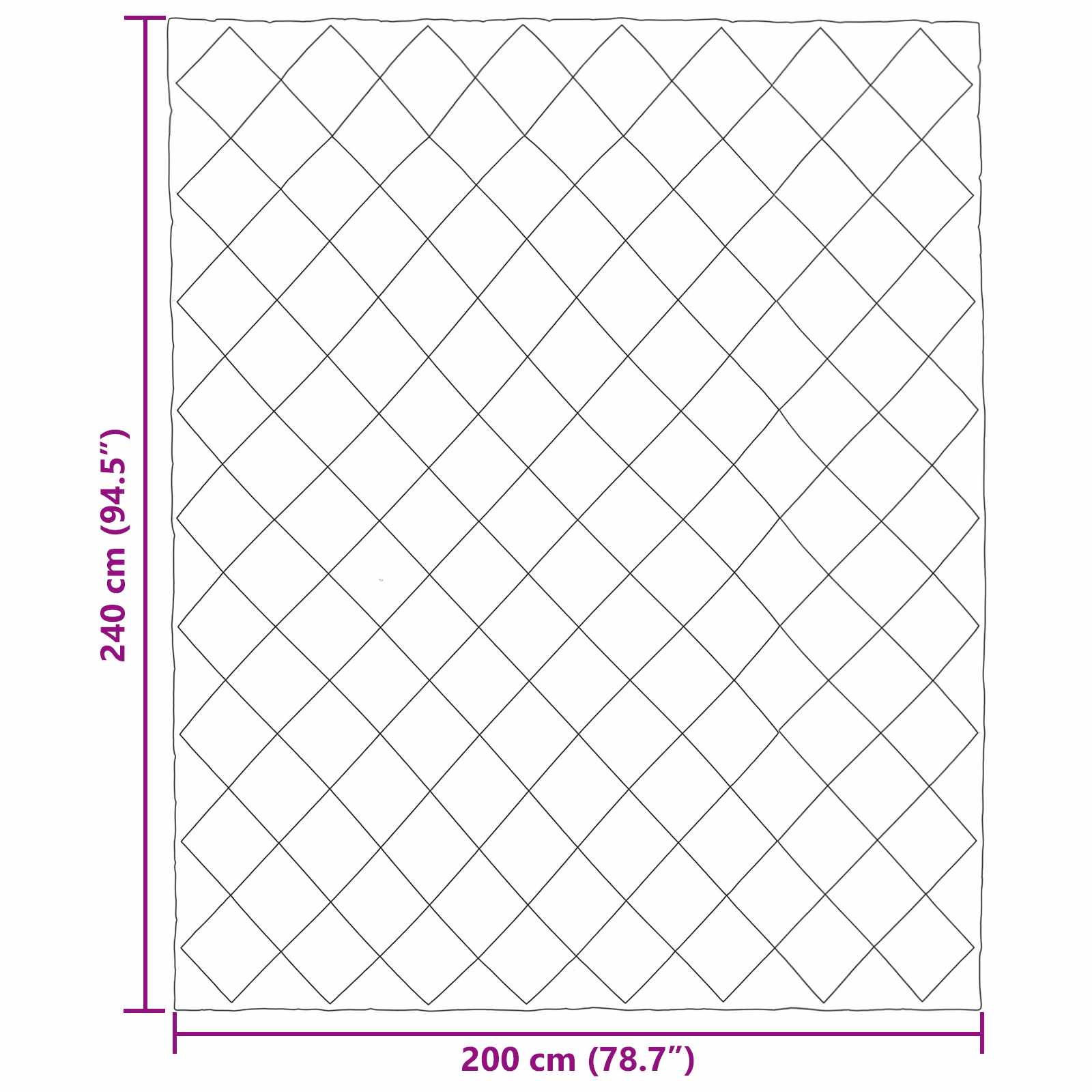Duvet Estivo Talpa 240 x 200 cm Microfibra