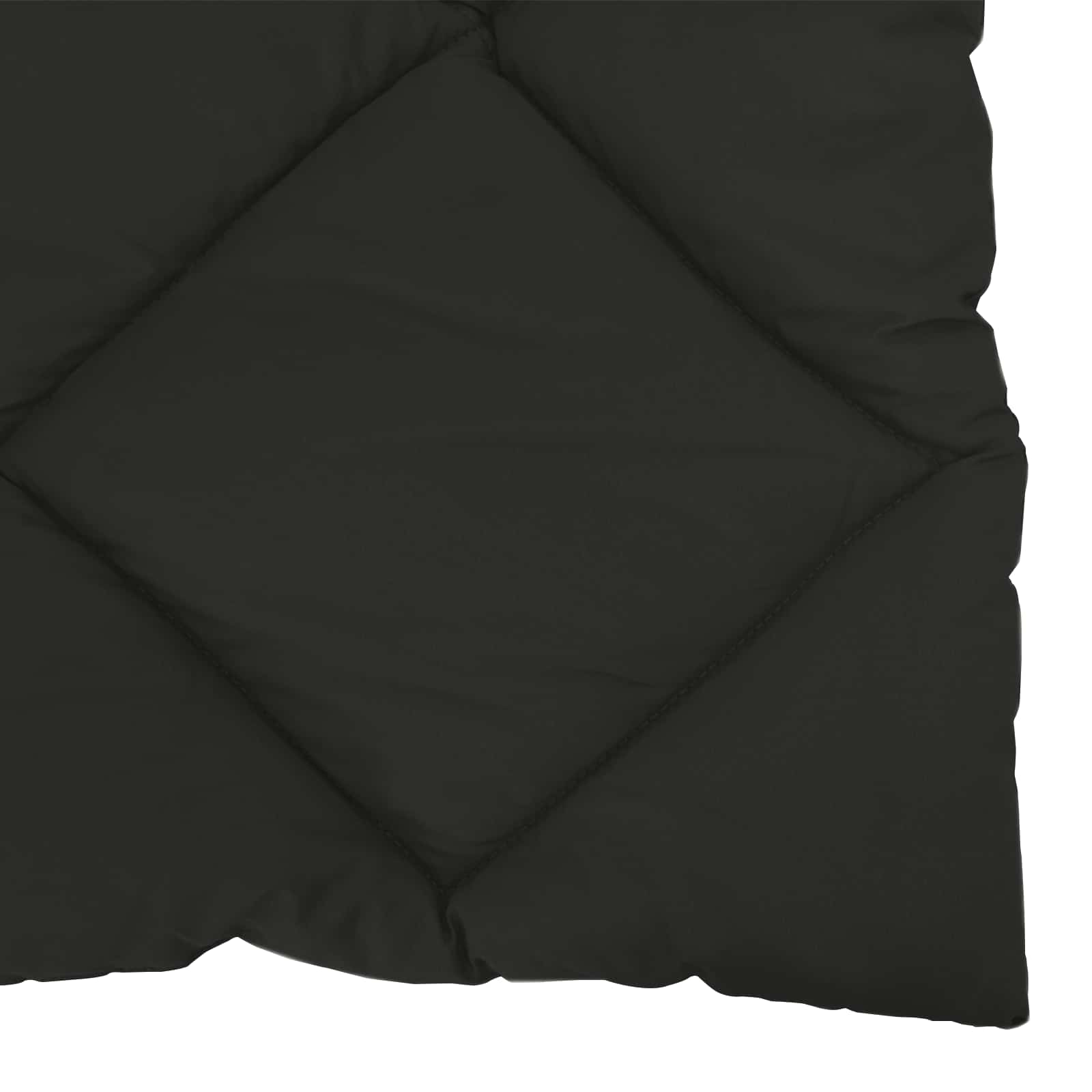 Duvet Estivo Nero 220 x 155 cm Microfibra