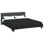 Duvet Estivo Nero 220 x 200 cm Microfibra