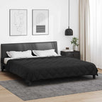 Duvet Estivo Nero 240 x 260 cm Microfibra
