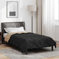 Duvet Estivo Nero e Talpa 200 x 140 cm Microfibra