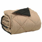 Duvet Estivo Nero e Talpa 200 x 200 cm Microfibra