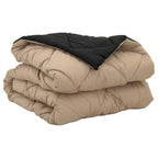 Duvet Estivo Nero e Talpa 220 x 135 cm Microfibra