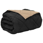 Duvet Estivo Nero e Talpa 220 x 200 cm Microfibra