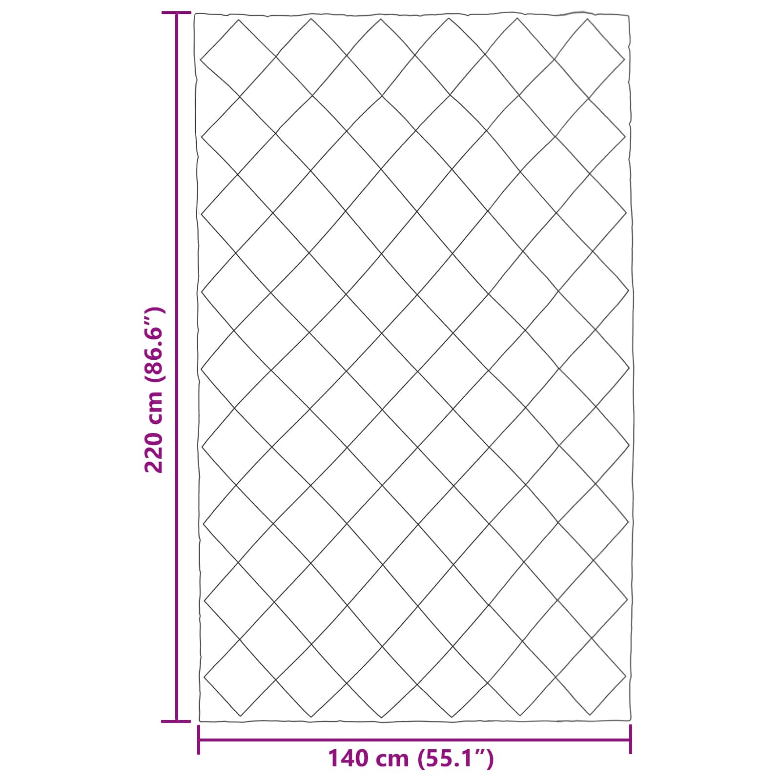 Piumone Completo Annuale Antracite 140 x 220 cm Microfibra