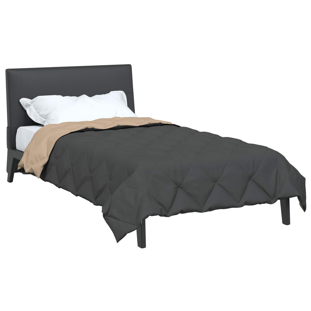 Piumone Completo Annuale Antracite e Talpa 155 x 220 cm