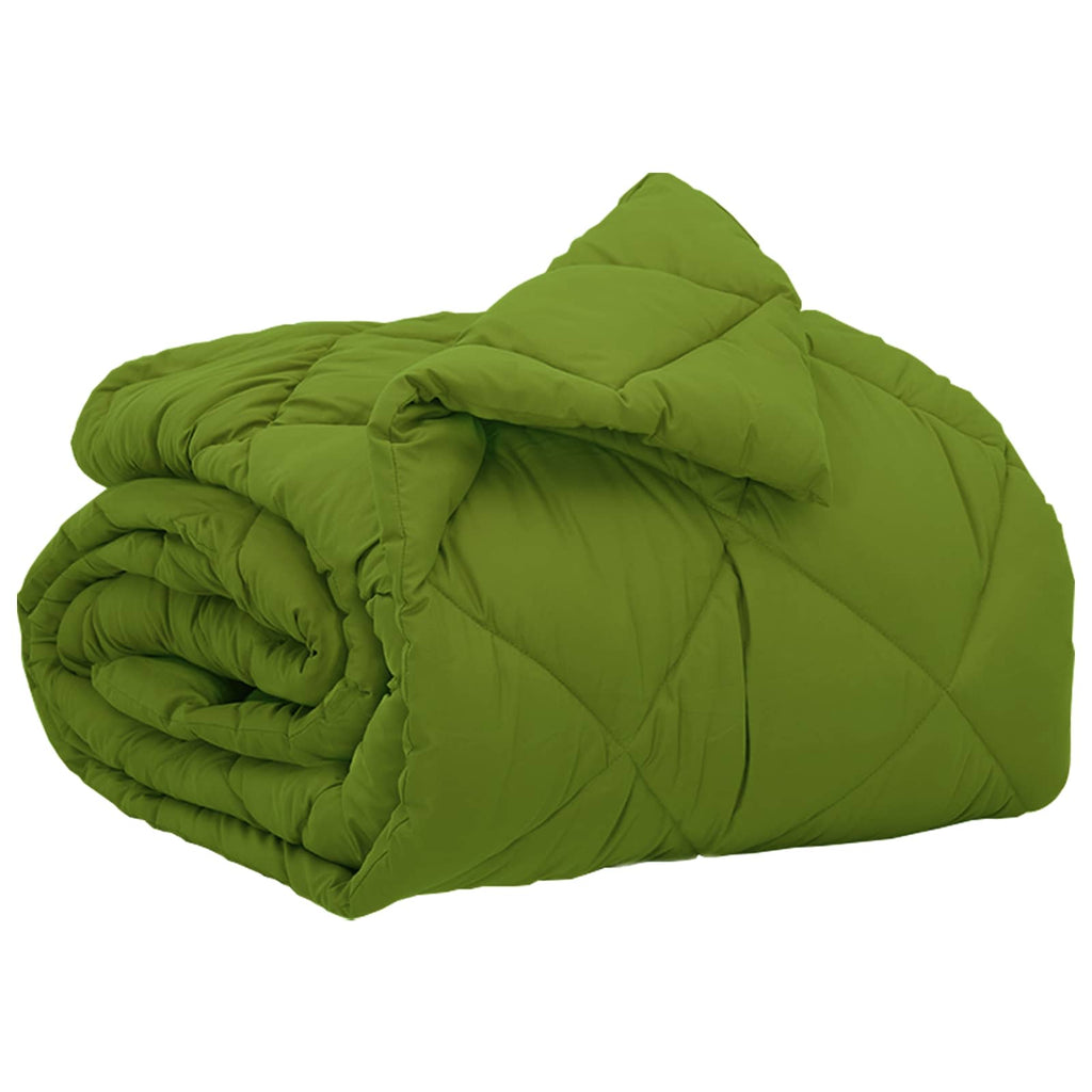 Piumone Completo Annuale Verde 135 x 200 cm Microfibra