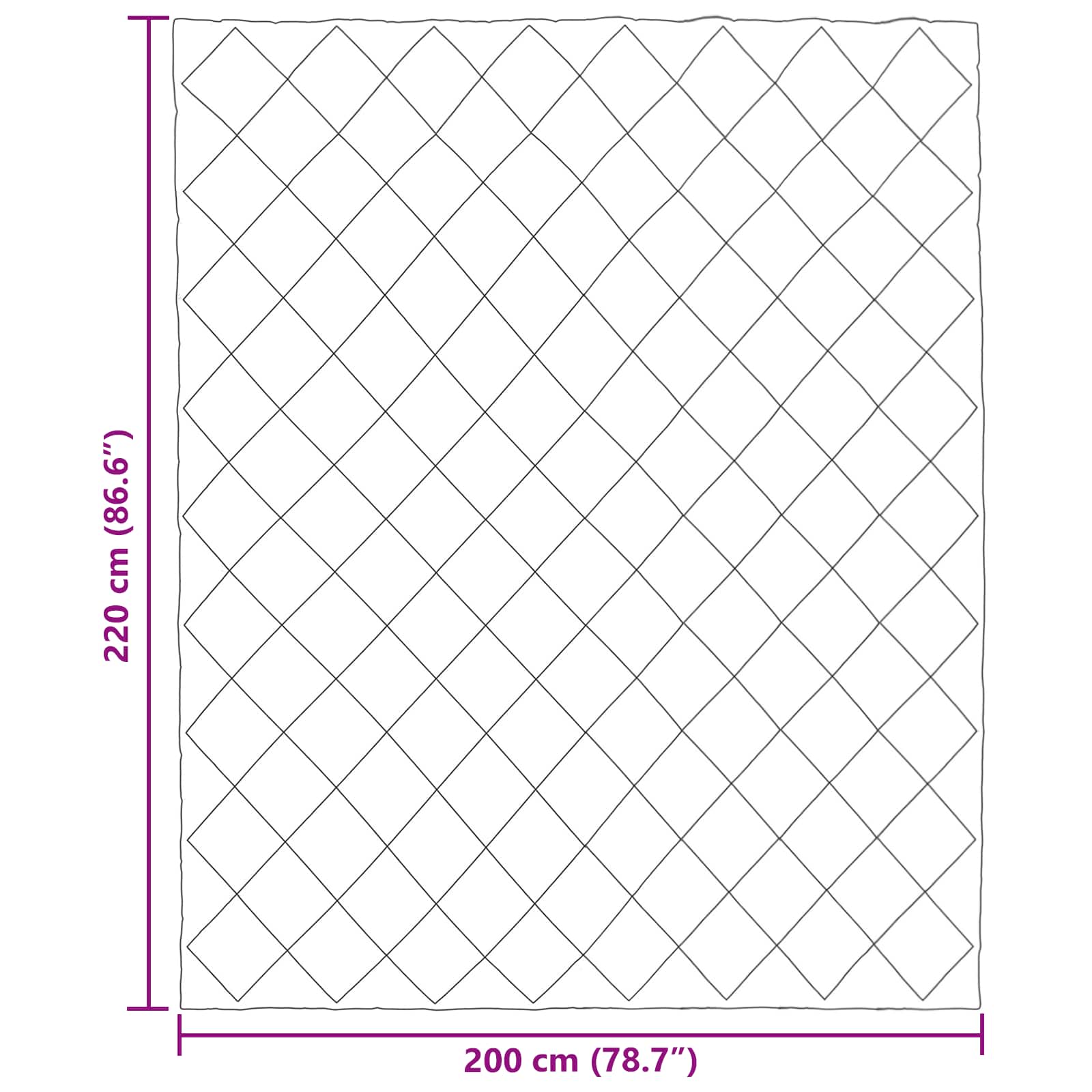 Piumone Completo Annuale Verde 200 x 220 cm Microfibra