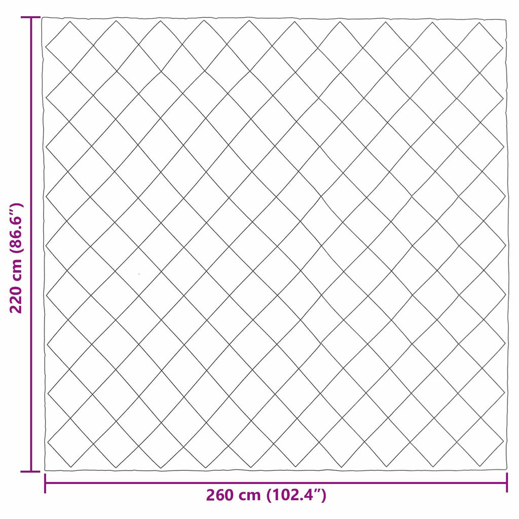 Piumone Completo Annuale Verde 220 x 260 cm Microfibra