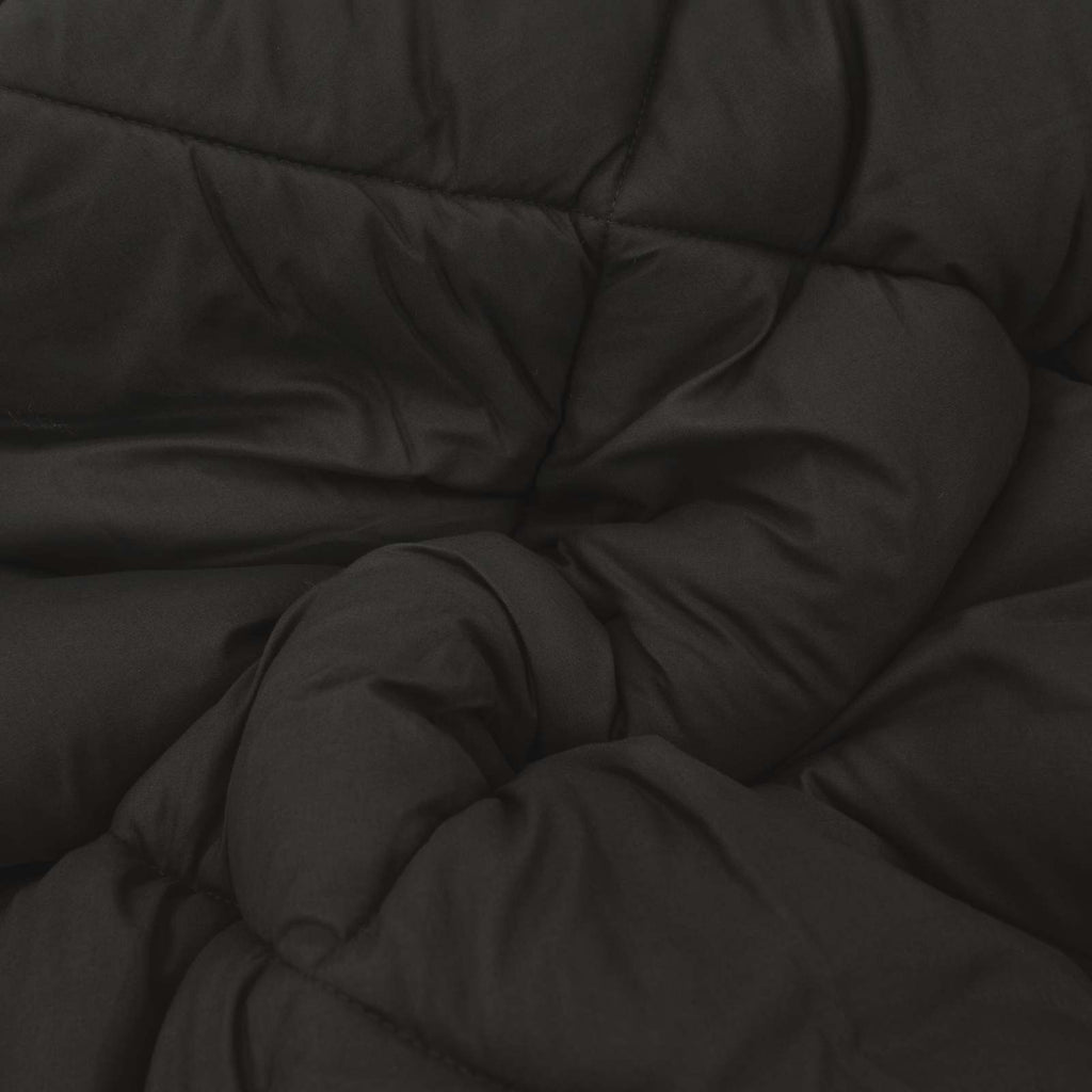 Piumone Completo Annuale Nero e Talpa 200 x 240 cm Microfibra