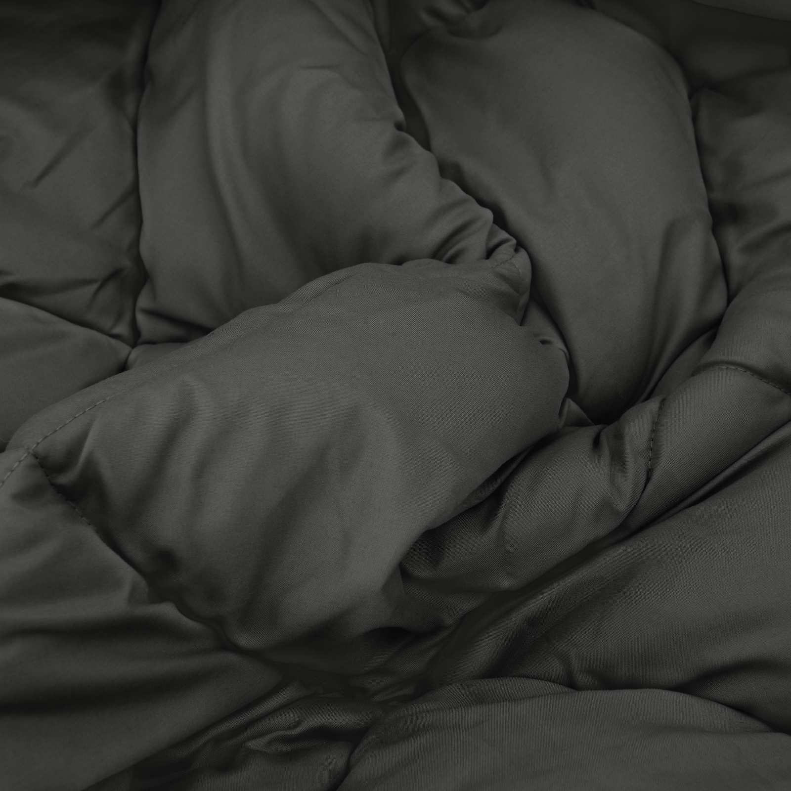 Duvet Invernale Antracite 155 x 220 cm Microfibra