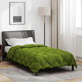 Duvet Invernale Verde 135 x 200 cm Microfibra