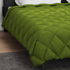 Duvet Invernale Verde 200 x 240 cm Microfibra