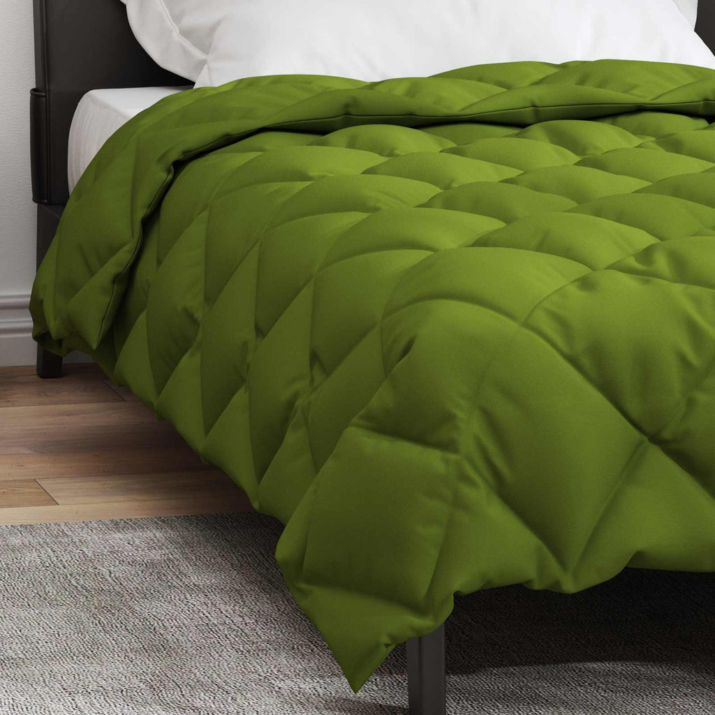 Duvet Invernale Verde 140 x 220 cm Microfibra