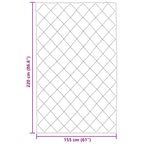 Duvet Invernale Verde 155 x 220 cm Microfibra