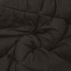 Duvet Invernale Nero e Talpa 220 x 240 cm Microfibra