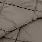 Duvet Invernale Grigio chiaro 200 x 240 cm Microfibra