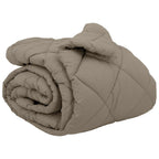Duvet Invernale Grigio chiaro 200 x 240 cm Microfibra